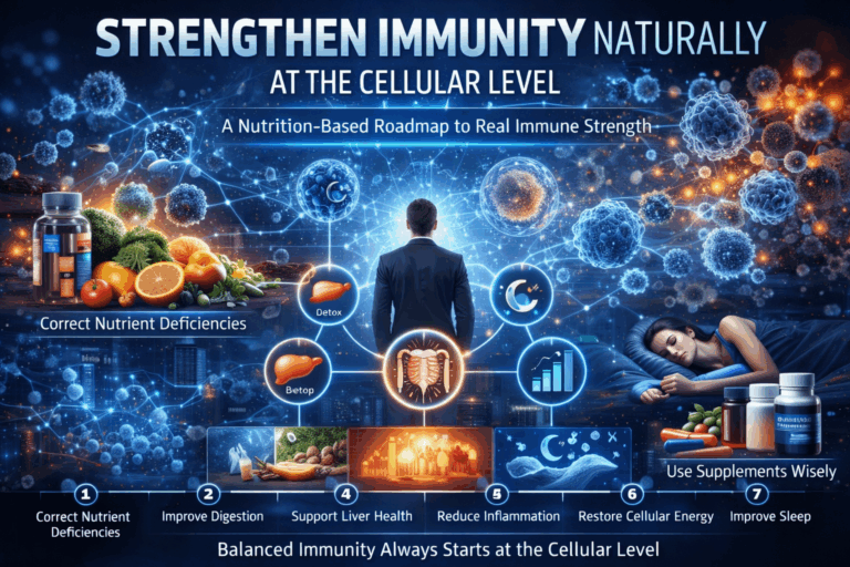 How to Strengthen Immunity Naturally at the Cellular Level