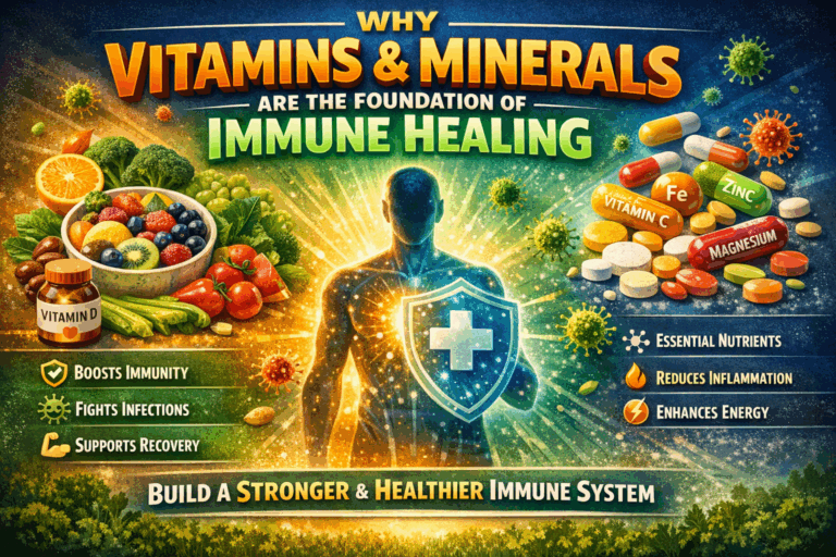 Why Vitamins and Minerals Are the Foundation of Immune Healing