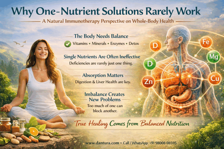 Why One-Nutrient Solutions Rarely Work