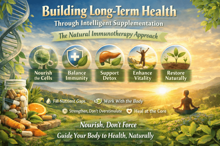 Building Long-Term Health Through Intelligent Supplementation