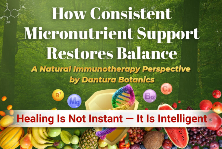 How Consistent Micronutrient Support Restores Balance