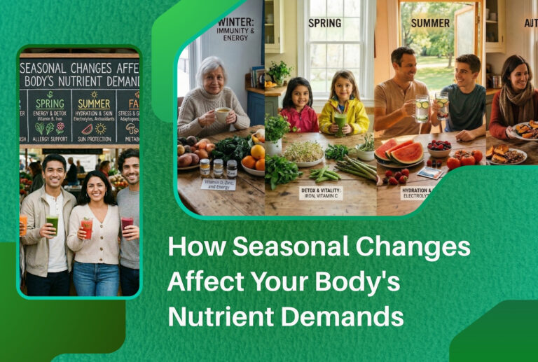 How Seasonal Changes Affect Your Body’s Nutrient Demands