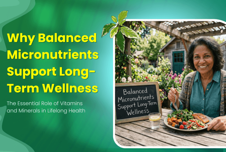 Why Balanced Micronutrients Support Long-Term Wellness